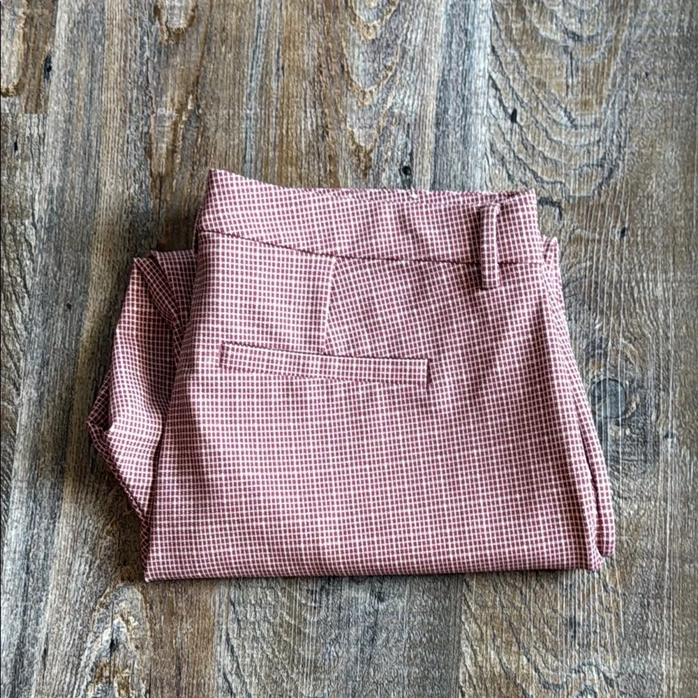 Liverpool Los Angeles | Sweet Berry Mini Box Plaid Dress Pants - Picture 4 of 8